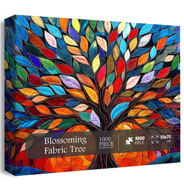 Puzzle in tessuto in fiore 1000 pezzi